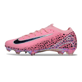 Chuteira Infantil Campo Nike Air Zoom Mercurial Vapor 16 Elite FG Rosa Claro